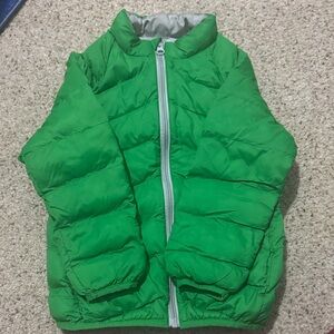Green Puffer Jacket